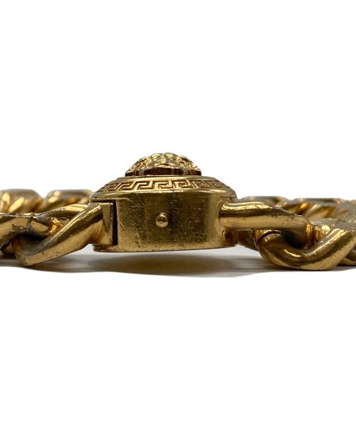 VERSACE（ヴェルサーチェ）VERSACE (ヴェルサーチェ) メドゥーサ チェーンブレスレット ゴールドの古着・服飾アイテム