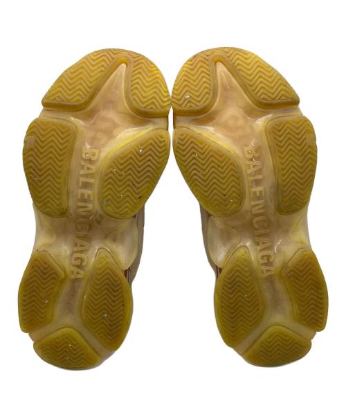 BALENCIAGA（バレンシアガ）BALENCIAGA (バレンシアガ) TRIPLE S CLEAR SOLE スニーカー ベージュ サイズ:27cmの古着・服飾アイテム