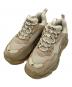 BALENCIAGA（バレンシアガ）の古着「TRIPLE S CLEAR SOLE スニーカー」｜ベージュ