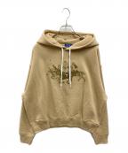 POLO RALPH LAURENポロ・ラルフローレン）の古着「Triple-Pony Fleece Hoodie」｜ベージュ