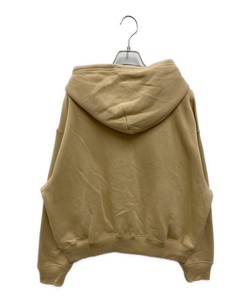 POLO RALPH LAUREN（ポロ・ラルフローレン）POLO RALPH LAUREN (ポロ・ラルフローレン) Triple-Pony Fleece Hoodie ベージュ サイズ:Sの古着・服飾アイテム