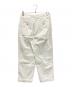 POLO RALPH LAUREN (ポロ・ラルフローレン) White Straight-Leg Mid-Rise Casual Pants. ホワイト サイズ:6 未使用品：12000円
