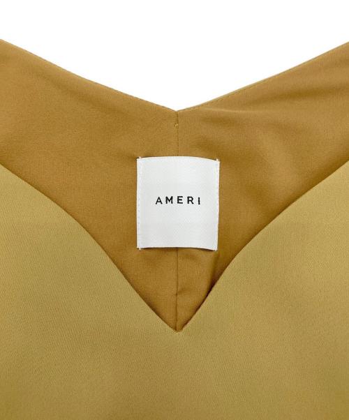 Ameri（アメリ）AMERI (アメリ) フラワーレース フォーマルワンピース グリーン サイズ:記載無しの古着・服飾アイテム