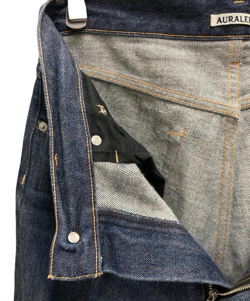 AURALEE（オーラリー）AURALEE (オーラリー) HARD TWIST DENIM 5P PANTS インディゴ サイズ:SIZE 27の古着・服飾アイテム
