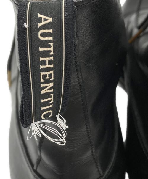 AUTHENTIC SHOE&Co.（オーセンティック シュー＆コー）AUTHENTIC SHOE&Co. (オーセンティック シュー＆コー) ドレスブーツ ブラック サイズ:25.5の古着・服飾アイテム