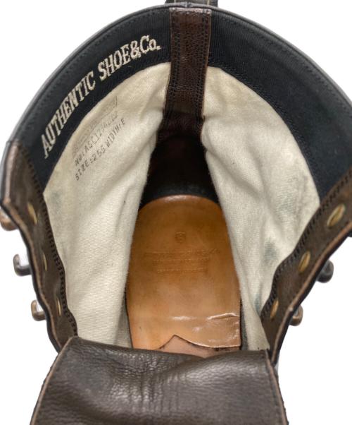 AUTHENTIC SHOE&Co.（オーセンティック シュー＆コー）AUTHENTIC SHOE&Co. (オーセンティック シュー＆コー) ドレスブーツ ブラック サイズ:25.5の古着・服飾アイテム