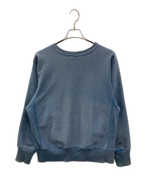 Champion REVERSE WEAVE（チャンピオン リバース ウィーブ）Champion REVERSE WEAVE (チャンピオン リバース ウィーブ) 【古着】目ありクルーネックスウェット ネイビー サイズ:Lの古着・服飾アイテム