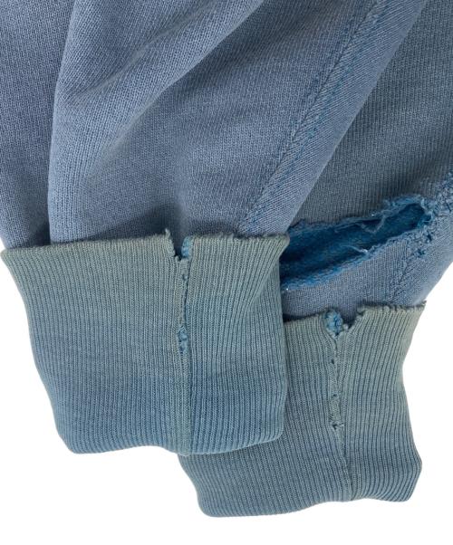 Champion REVERSE WEAVE（チャンピオン リバース ウィーブ）Champion REVERSE WEAVE (チャンピオン リバース ウィーブ) 【古着】目ありクルーネックスウェット ネイビー サイズ:Lの古着・服飾アイテム