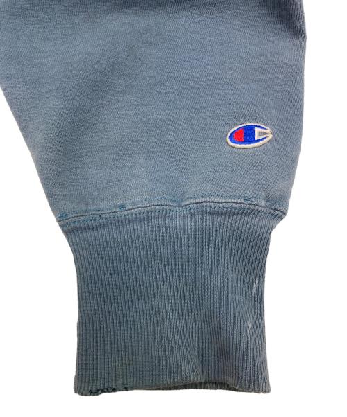 Champion REVERSE WEAVE（チャンピオン リバース ウィーブ）Champion REVERSE WEAVE (チャンピオン リバース ウィーブ) 【古着】目ありクルーネックスウェット ネイビー サイズ:Lの古着・服飾アイテム