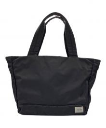 PORTER GIRL（ポーターガール）の古着「MOUSSE  TOTE BAG(M)」｜ブラック