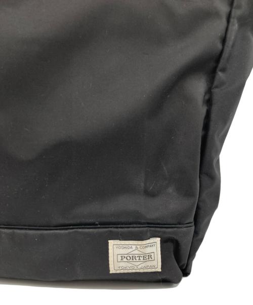 PORTER GIRL（ポーターガール）PORTER GIRL (ポーターガール) MOUSSE  TOTE BAG(M) ブラックの古着・服飾アイテム