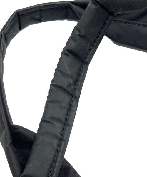 PORTER GIRL（ポーターガール）PORTER GIRL (ポーターガール) MOUSSE  TOTE BAG(M) ブラックの古着・服飾アイテム