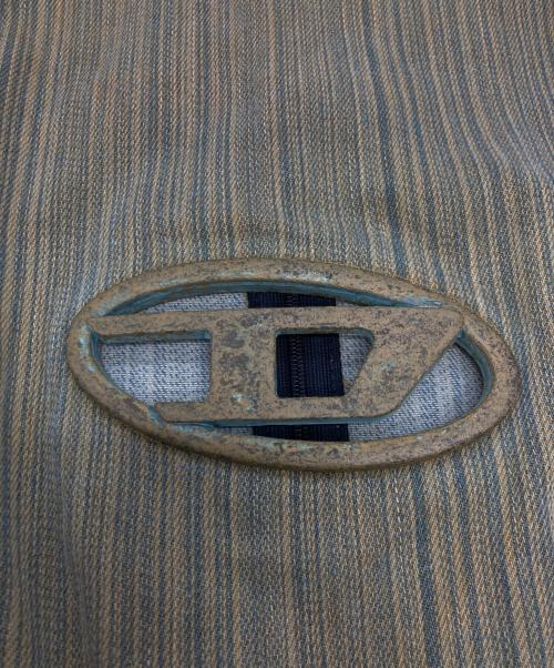 DIESEL（ディーゼル）DIESEL (ディーゼル) De-Ferriz-Fsd オーバル D プラーク デニムミニドレス インディゴ サイズ:Sの古着・服飾アイテム