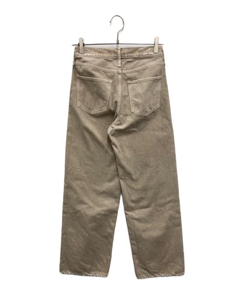 upper hights（アッパーハイツ）upper hights (アッパーハイツ) THE NIECE MID-RISE ベージュ サイズ:22の古着・服飾アイテム