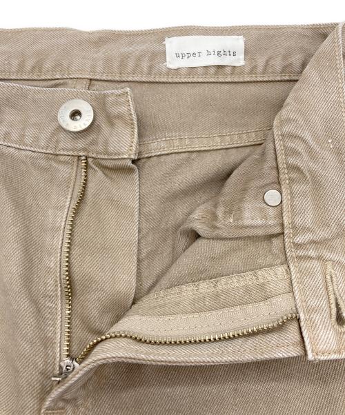 upper hights（アッパーハイツ）upper hights (アッパーハイツ) THE NIECE MID-RISE ベージュ サイズ:22の古着・服飾アイテム