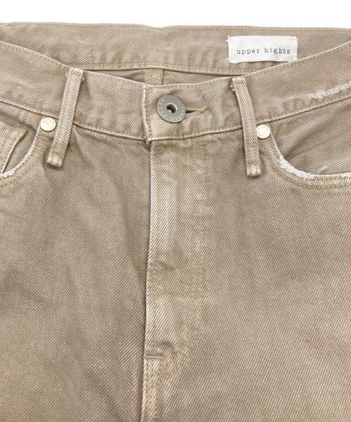 upper hights（アッパーハイツ）upper hights (アッパーハイツ) THE NIECE MID-RISE ベージュ サイズ:22の古着・服飾アイテム