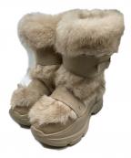 YELLOイエロ）の古着「MOJU SHORT BOOTS」｜アイボリー