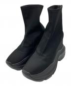 YELLOイエロ）の古着「BLACK DOUBLE SNAKER」｜ブラック