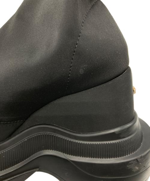 YELLO（イエロ）YELLO (イエロ) BLACK DOUBLE SNAKER ブラック サイズ:Lの古着・服飾アイテム