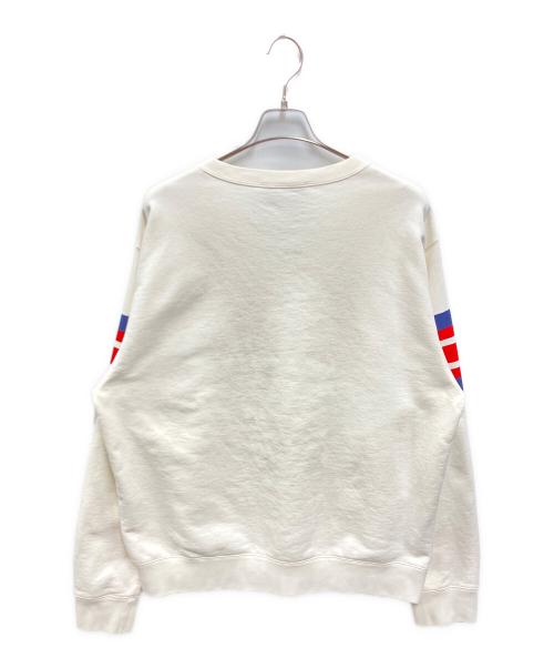 GUCCI（グッチ）GUCCI (グッチ) インターロッキングG プリント スウェット ホワイト サイズ:Lの古着・服飾アイテム