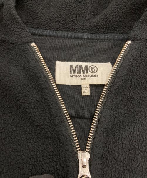 MM6 Maison Margiela（エムエムシックスメゾンマルジェラ）MM6 Maison Margiela (エムエムシックスメゾンマルジェラ) HOODIE SWEATSHIRT IN BLACK ブラック サイズ:Sの古着・服飾アイテム