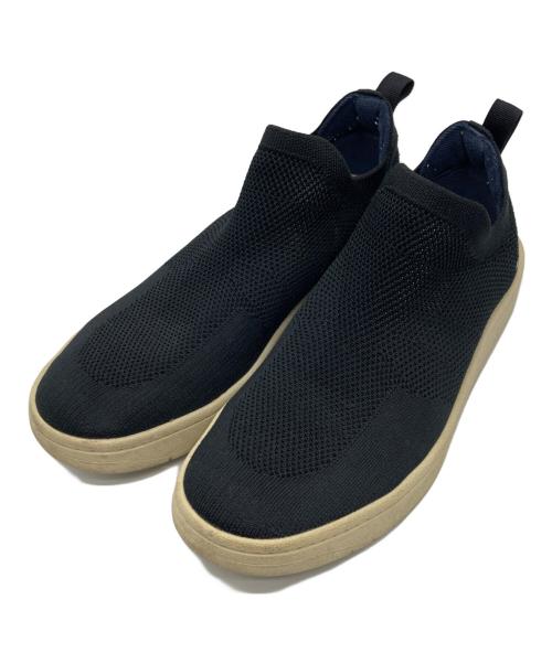 LEMAIRE（ルメール）LEMAIRE (ルメール) VEJA (ヴェジャ) 3Dニットスリッポンスニーカー ブラック サイズ:EUR39の古着・服飾アイテム