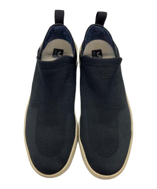 LEMAIRE（ルメール）LEMAIRE (ルメール) VEJA (ヴェジャ) 3Dニットスリッポンスニーカー ブラック サイズ:EUR39の古着・服飾アイテム