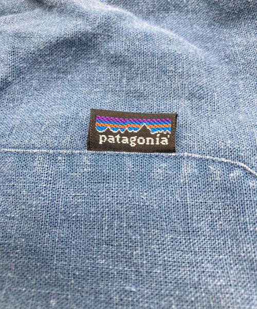 Patagonia（パタゴニア）Patagonia (パタゴニア) 半袖ヘンプシャツ ネイビー サイズ:Lの古着・服飾アイテム