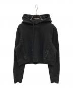 PRANK PROJECTプランクプロジェクト）の古着「2WAY Hoodie」｜ブラック