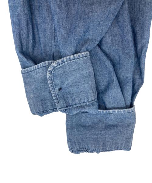 Marvine Pontiak Shirt Makers（マーヴィンポンティアックシャツメイカーズ）Marvine Pontiak Shirt Makers (マーヴィンポンティアックシャツメイカーズ) コットンシャツ ブルー サイズ:FREEの古着・服飾アイテム