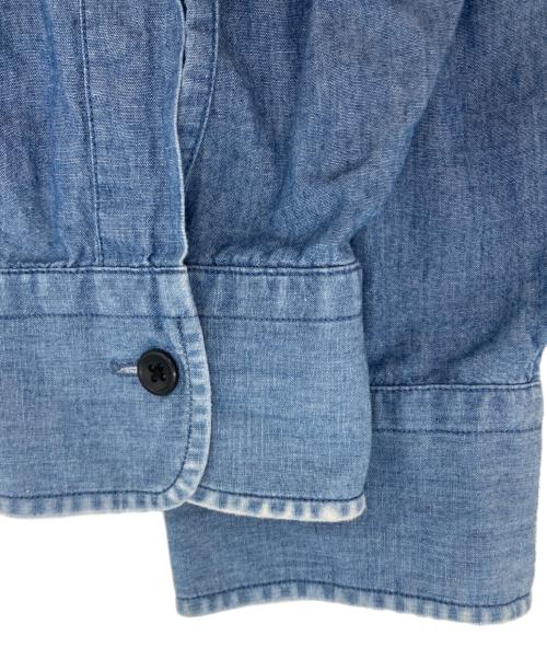 Marvine Pontiak Shirt Makers（マーヴィンポンティアックシャツメイカーズ）Marvine Pontiak Shirt Makers (マーヴィンポンティアックシャツメイカーズ) コットンシャツ ブルー サイズ:FREEの古着・服飾アイテム