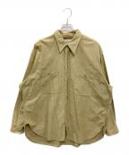 Marvine Pontiak Shirt Makersマーヴィンポンティアックシャツメイカーズ）の古着「Military SH」｜ベージュ