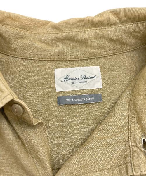 Marvine Pontiak Shirt Makers（マーヴィンポンティアックシャツメイカーズ）Marvine Pontiak Shirt Makers (マーヴィンポンティアックシャツメイカーズ) Military SH ベージュ サイズ:FREEの古着・服飾アイテム