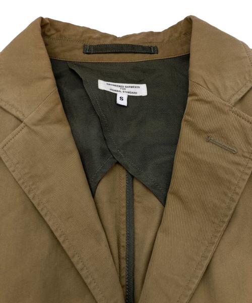 Engineered Garments（エンジニアド ガーメンツ）Engineered Garments (エンジニアド ガーメンツ) JOURNAL STANDARD (ジャーナルスタンダード) 別注 IVY BLAZER ベージュ サイズ:Sの古着・服飾アイテム