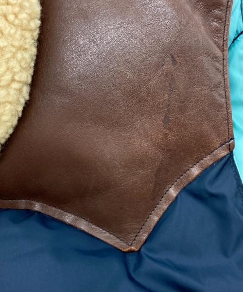 RockyMountainFeatherBed（ロッキーマウンテンフェザーベッド）RockyMountainFeatherBed (ロッキーマウンテンフェザーベッド) Chrlsty Vest ネイビー×ブラウン サイズ:SIZE 42の古着・服飾アイテム