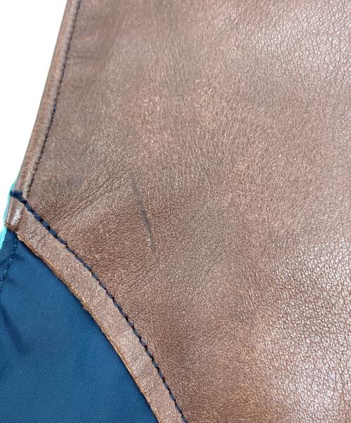 RockyMountainFeatherBed（ロッキーマウンテンフェザーベッド）RockyMountainFeatherBed (ロッキーマウンテンフェザーベッド) Chrlsty Vest ネイビー×ブラウン サイズ:SIZE 42の古着・服飾アイテム