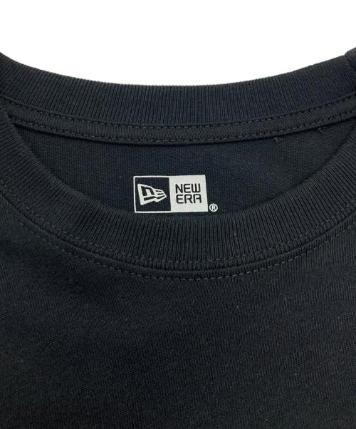 YOHJI YAMAMOTO（ヨウジヤマモト）YOHJI YAMAMOTO (ヨウジヤマモト) New Era (ニューエラ) BACK PRINT TEE ブラック サイズ:XXLの古着・服飾アイテム