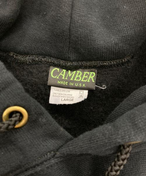 CAMBER（キャンバー）CAMBER (キャンバー) 【古着】裏起毛プルオーバーパーカー ブラック サイズ:Lの古着・服飾アイテム