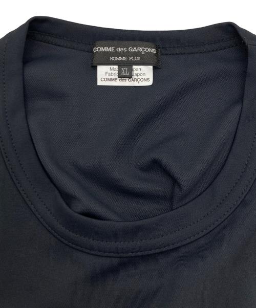 COMME des GARCONS HOMME PLUS（コムデギャルソンオムプリュス）COMME des GARCONS HOMME PLUS (コムデギャルソンオムプリュス) レイヤードロングTシャツ ブラック サイズ:XLの古着・服飾アイテム