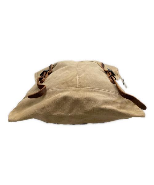 RALPH LAUREN（ラルフローレン）RALPH LAUREN (ラルフローレン) キャンバスショルダーバッグ ベージュの古着・服飾アイテム