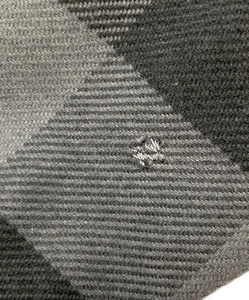 Palm Angels（パーム エンジェルス）Palm Angels (パーム エンジェルス) バックロゴプリントチェックネルシャツ グレー サイズ:Mの古着・服飾アイテム