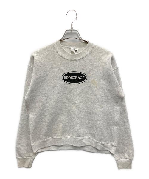 BRONZE AGE（ブロンズエイジ）BRONZE AGE (ブロンズエイジ) 【古着】90s プリントスウェット グレー サイズ:Mの古着・服飾アイテム