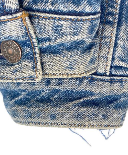 LEVI'S（リーバイス）LEVI'S (リーバイス) 【古着】裏チェックデニムジャケット インディゴ サイズ:XLの古着・服飾アイテム