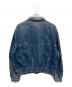 LEVI'S (リーバイス) 【古着】裏チェックデニムジャケット インディゴ サイズ:XL：15000円