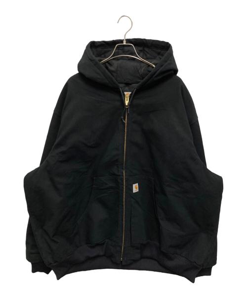 CarHartt（カーハート）CARHARTT (カーハート) FIRM DUCK INSULATED FLANNEL-LINED ACTIVE JACKET ブラック サイズ:4XLの古着・服飾アイテム