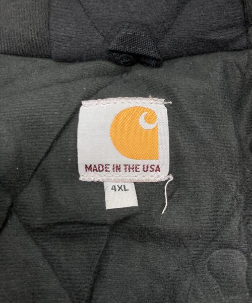 CarHartt（カーハート）CARHARTT (カーハート) FIRM DUCK INSULATED FLANNEL-LINED ACTIVE JACKET ブラック サイズ:4XLの古着・服飾アイテム