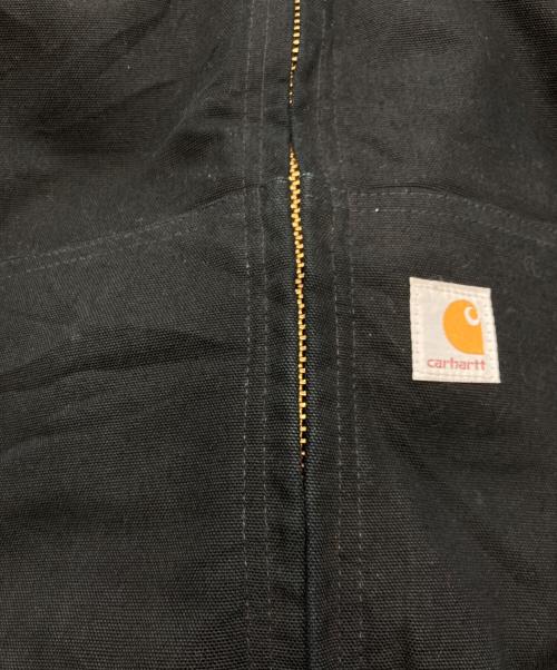 CarHartt（カーハート）CARHARTT (カーハート) FIRM DUCK INSULATED FLANNEL-LINED ACTIVE JACKET ブラック サイズ:4XLの古着・服飾アイテム