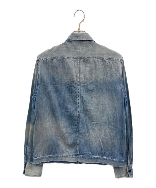 DIESEL（ディーゼル）DIESEL (ディーゼル) スナップボタンデニムシャツ インディゴ サイズ:Lの古着・服飾アイテム