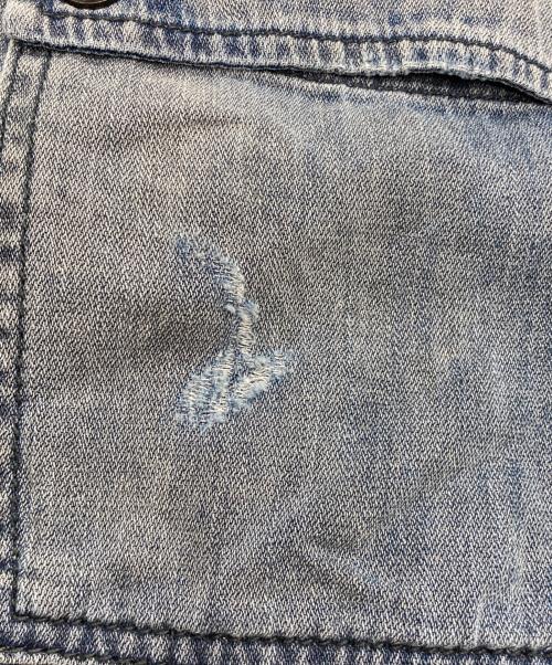 DIESEL（ディーゼル）DIESEL (ディーゼル) スナップボタンデニムシャツ インディゴ サイズ:Lの古着・服飾アイテム