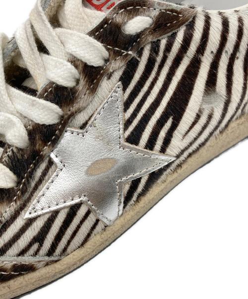 GOLDEN GOOSE（ゴールデングース）GOLDEN GOOSE (ゴールデングース) Ball star ホワイト×ブラック サイズ:35の古着・服飾アイテム